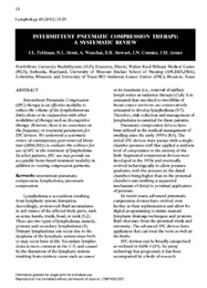 Preview of the intermittent pneumatic compression device review